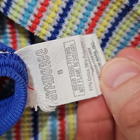 Gymboree kids 8 striped pajama set bundle - Picture 3 of 6